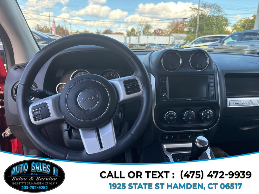 2015 Jeep Compass 4WD 4dr High Altitude Edition, available for sale in Hamden, Connecticut | Auto Sales II Inc. Hamden, Connecticut 2015 Jeep Compass 4WD 4dr High Altitude Edition, available for sale in Hamden, Connecticut | Auto Sales II Inc. Hamden, Connecticut