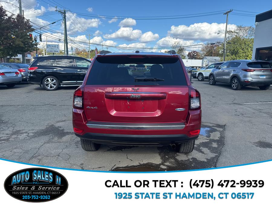 2015 Jeep Compass 4WD 4dr High Altitude Edition, available for sale in Hamden, Connecticut | Auto Sales II Inc. Hamden, Connecticut 2015 Jeep Compass 4WD 4dr High Altitude Edition, available for sale in Hamden, Connecticut | Auto Sales II Inc. Hamden, Connecticut