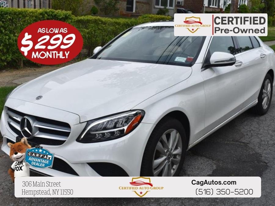 2019 Mercedes-benz C-class C 300, available for sale in Hempstead, New York | Certified Automotive Group. Hempstead, New York 2019 Mercedes-benz C-class C 300, available for sale in Hempstead, New York | Certified Automotive Group. Hempstead, New York