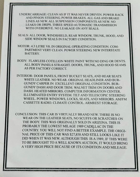 1989 Cadillac Deville 2dr Coupe, available for sale in Salem, Massachusetts | Dave Franks Auto Sales. Salem, Massachusetts 1989 Cadillac Deville 2dr Coupe, available for sale in Salem, Massachusetts | Dave Franks Auto Sales. Salem, Massachusetts