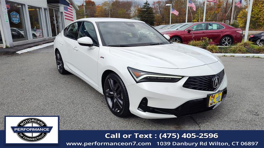 Used Acura Integra CVT w/A-Spec Package 2023 | Performance Motor Cars Of Connecticut LLC. Wilton, Connecticut