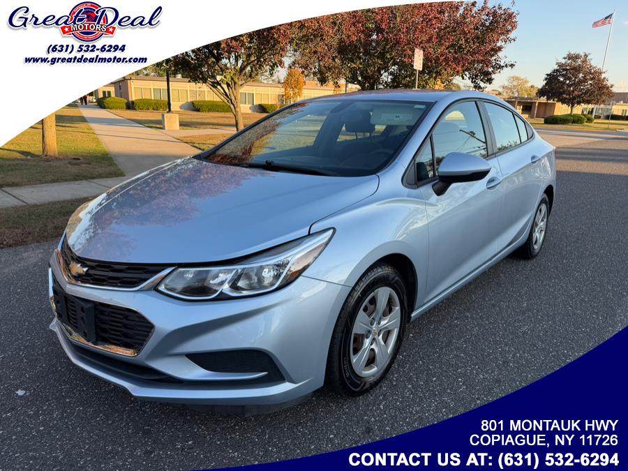 Used 2018 Chevrolet Cruze in Copiague, New York | Great Deal Motors. Copiague, New York