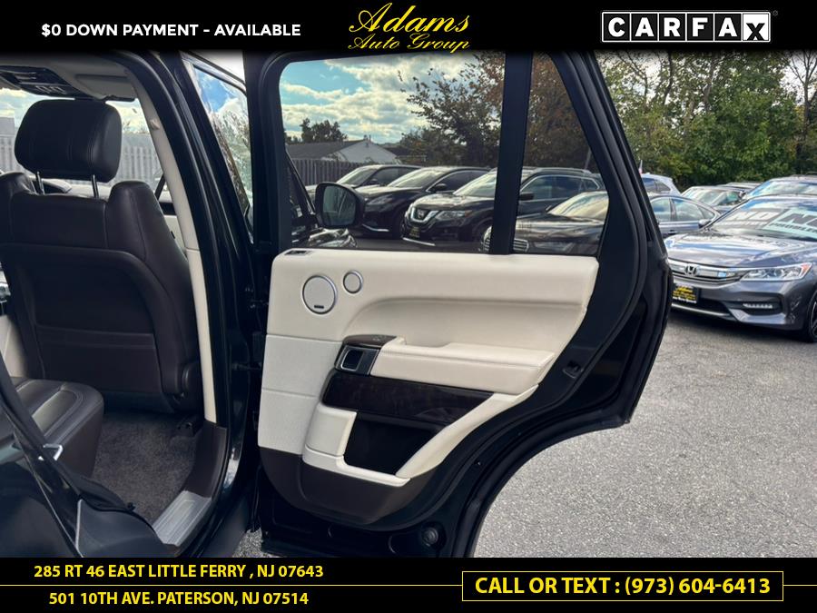 2016 Land Rover Range Rover 4WD 4dr Supercharged, available for sale in Little Ferry , New Jersey | Adams Auto Group . Little Ferry , New Jersey 2016 Land Rover Range Rover 4WD 4dr Supercharged, available for sale in Little Ferry , New Jersey | Adams Auto Group . Little Ferry , New Jersey
