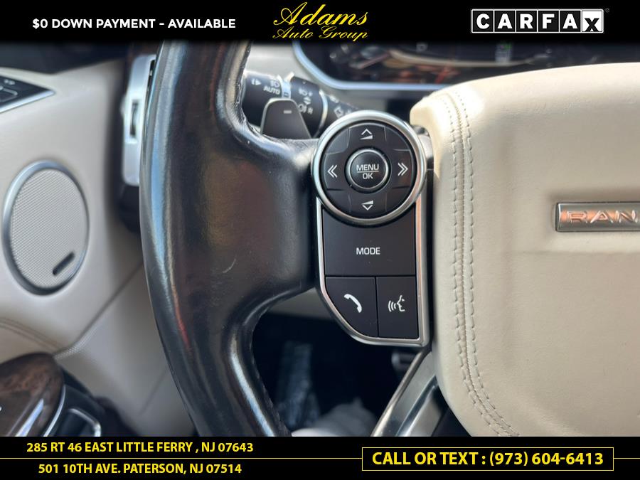 2016 Land Rover Range Rover 4WD 4dr Supercharged, available for sale in Little Ferry , New Jersey | Adams Auto Group . Little Ferry , New Jersey 2016 Land Rover Range Rover 4WD 4dr Supercharged, available for sale in Little Ferry , New Jersey | Adams Auto Group . Little Ferry , New Jersey