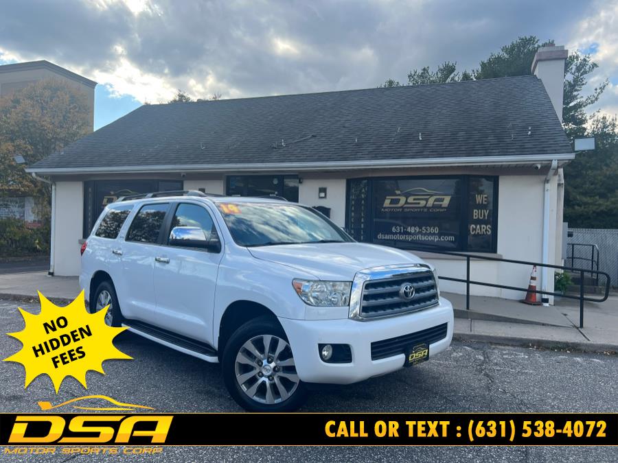 2014 Toyota Sequoia 4WD 5.7L Limited (Natl), available for sale in Commack, New York | DSA Motor Sports Corp. Commack, New York 2014 Toyota Sequoia 4WD 5.7L Limited (Natl), available for sale in Commack, New York | DSA Motor Sports Corp. Commack, New York