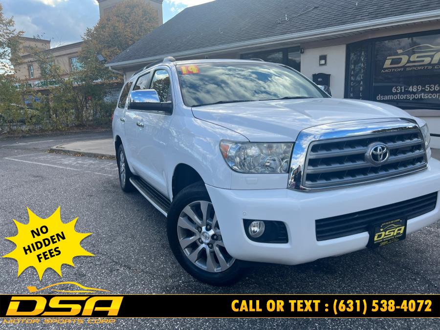 2014 Toyota Sequoia 4WD 5.7L Limited (Natl), available for sale in Commack, New York | DSA Motor Sports Corp. Commack, New York 2014 Toyota Sequoia 4WD 5.7L Limited (Natl), available for sale in Commack, New York | DSA Motor Sports Corp. Commack, New York