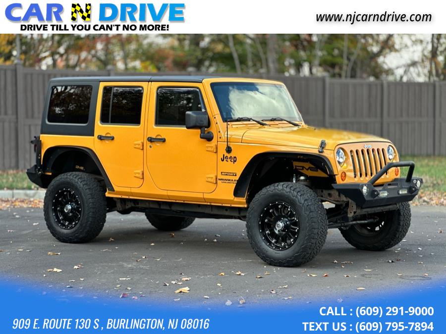 2012 Jeep Wrangler Unlimited Sport, available for sale in Bordentown, New Jersey | Car N Drive. Bordentown, New Jersey 2012 Jeep Wrangler Unlimited Sport, available for sale in Bordentown, New Jersey | Car N Drive. Bordentown, New Jersey