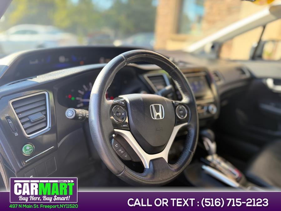2015 Honda Civic Sedan 4dr CVT EX-L, available for sale in Freeport, New York | Carmart One LLC. Freeport, New York 2015 Honda Civic Sedan 4dr CVT EX-L, available for sale in Freeport, New York | Carmart One LLC. Freeport, New York