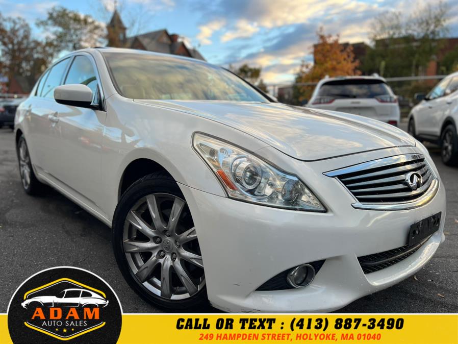 2011 Infiniti G37 Sedan 4dr x AWD, available for sale in Holyoke, Massachusetts | Adam Auto Sales. Holyoke, Massachusetts 2011 Infiniti G37 Sedan 4dr x AWD, available for sale in Holyoke, Massachusetts | Adam Auto Sales. Holyoke, Massachusetts