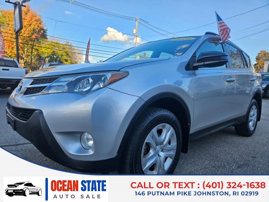 2015 Toyota RAV4 AWD 4dr LE (Natl), available for sale in Johnston, Rhode Island | Ocean State Auto Sales. Johnston, Rhode Island