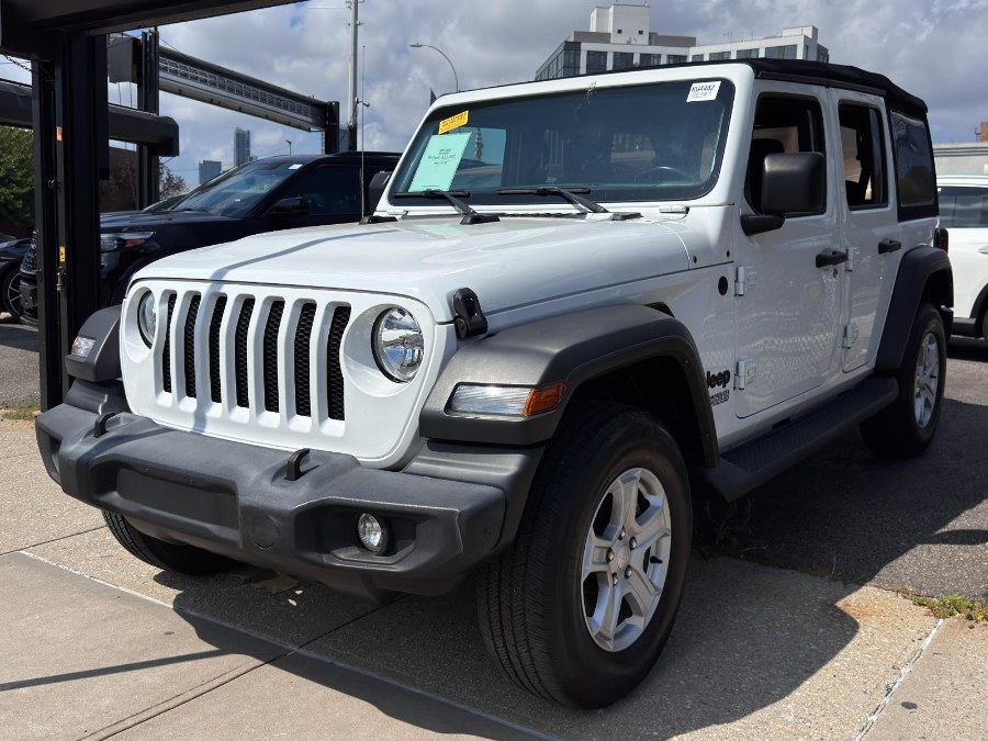 2021 Jeep Wrangler Unlimited Sport S 4x4, available for sale in Flushing, New York | Silverline Auto Group. Flushing, New York