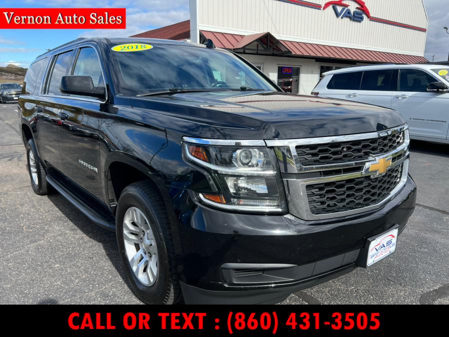 2018 Chevrolet Suburban 4WD 4dr 1500 LT, available for sale in Manchester, Connecticut | Vernon Auto Sale & Service. Manchester, Connecticut 2018 Chevrolet Suburban 4WD 4dr 1500 LT, available for sale in Manchester, Connecticut | Vernon Auto Sale & Service. Manchester, Connecticut