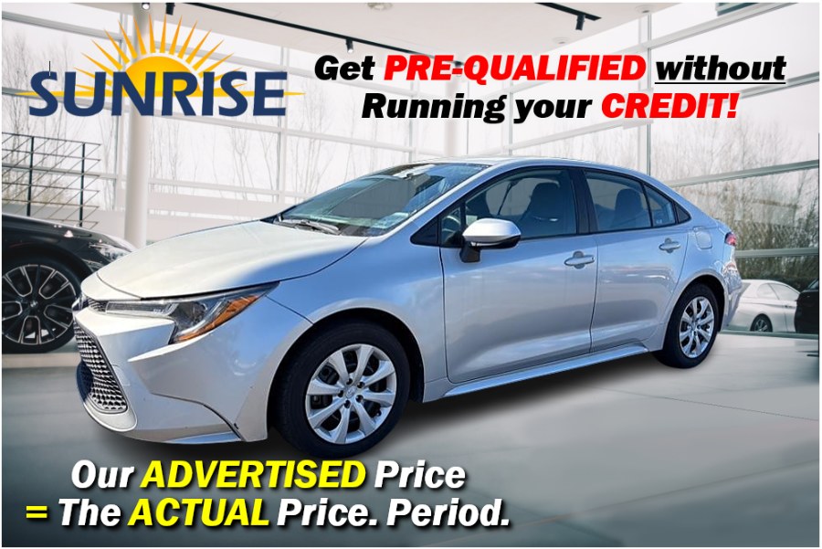 2022 Toyota Corolla LE CVT (Natl) CLEAN CARFAX!! ONE OWNER!!!, available for sale in Rosedale, New York | Sunrise Auto Sales. Rosedale, New York 2022 Toyota Corolla LE CVT (Natl) CLEAN CARFAX!! ONE OWNER!!!, available for sale in Rosedale, New York | Sunrise Auto Sales. Rosedale, New York