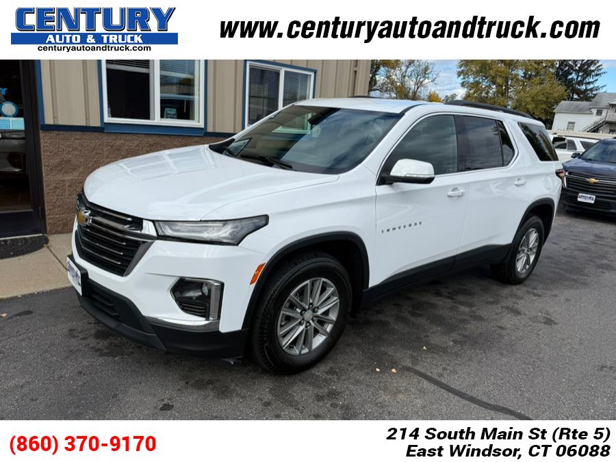 2023 Chevrolet Traverse AWD 4dr LT Cloth w/1LT, available for sale in East Windsor, Connecticut | Century Auto And Truck. East Windsor, Connecticut