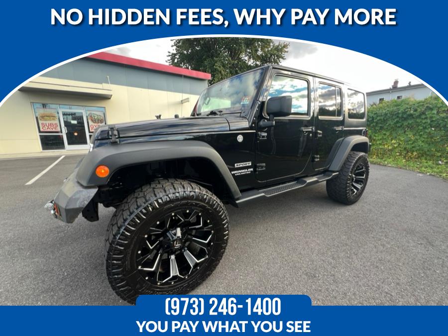 2017 Jeep Wrangler Unlimited Sport 4x4, available for sale in Lodi, New Jersey | Route 46 Auto Sales Inc. Lodi, New Jersey 2017 Jeep Wrangler Unlimited Sport 4x4, available for sale in Lodi, New Jersey | Route 46 Auto Sales Inc. Lodi, New Jersey