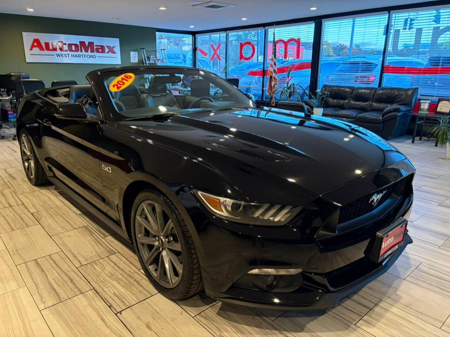 2016 Ford Mustang 2dr Conv GT Premium, available for sale in West Hartford, Connecticut | AutoMax. West Hartford, Connecticut 2016 Ford Mustang 2dr Conv GT Premium, available for sale in West Hartford, Connecticut | AutoMax. West Hartford, Connecticut