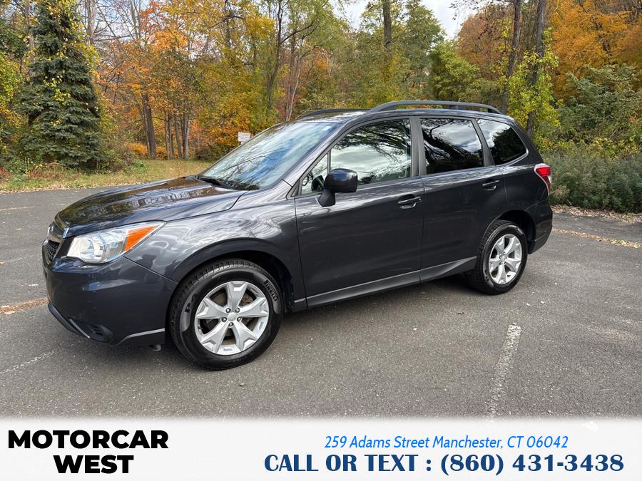 2014 Subaru Forester 4dr Auto 2.5i Premium PZEV, available for sale in Manchester, Connecticut | Motorcar West. Manchester, Connecticut 2014 Subaru Forester 4dr Auto 2.5i Premium PZEV, available for sale in Manchester, Connecticut | Motorcar West. Manchester, Connecticut