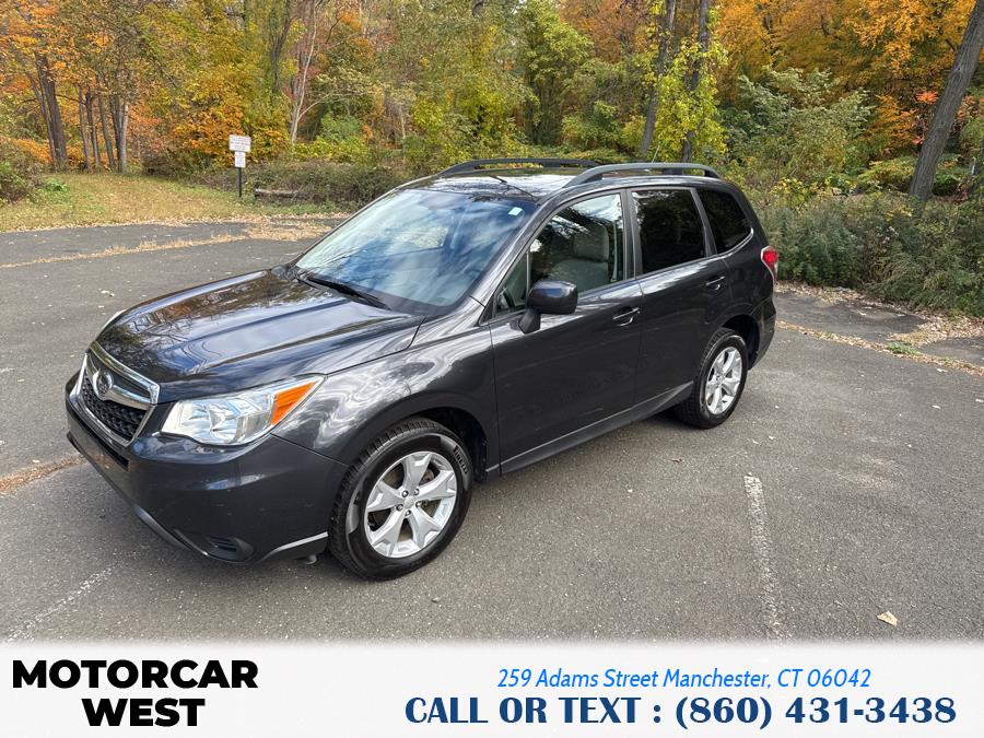2014 Subaru Forester 4dr Auto 2.5i Premium PZEV, available for sale in Manchester, Connecticut | Motorcar West. Manchester, Connecticut 2014 Subaru Forester 4dr Auto 2.5i Premium PZEV, available for sale in Manchester, Connecticut | Motorcar West. Manchester, Connecticut