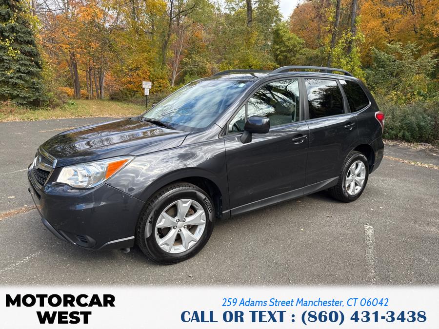 2014 Subaru Forester 4dr Auto 2.5i Premium PZEV, available for sale in Manchester, Connecticut | Motorcar West. Manchester, Connecticut 2014 Subaru Forester 4dr Auto 2.5i Premium PZEV, available for sale in Manchester, Connecticut | Motorcar West. Manchester, Connecticut