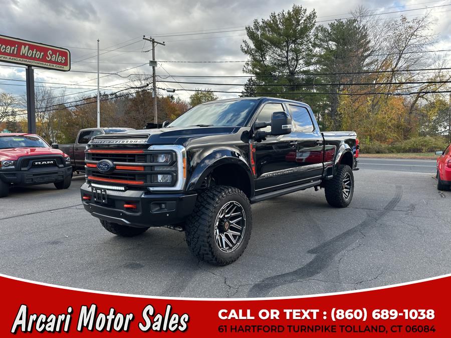 2023 Ford Super Duty F-250 SRW Harley Davidson Edition, available for sale in Tolland, Connecticut | Arcari Motor Sales. Tolland, Connecticut