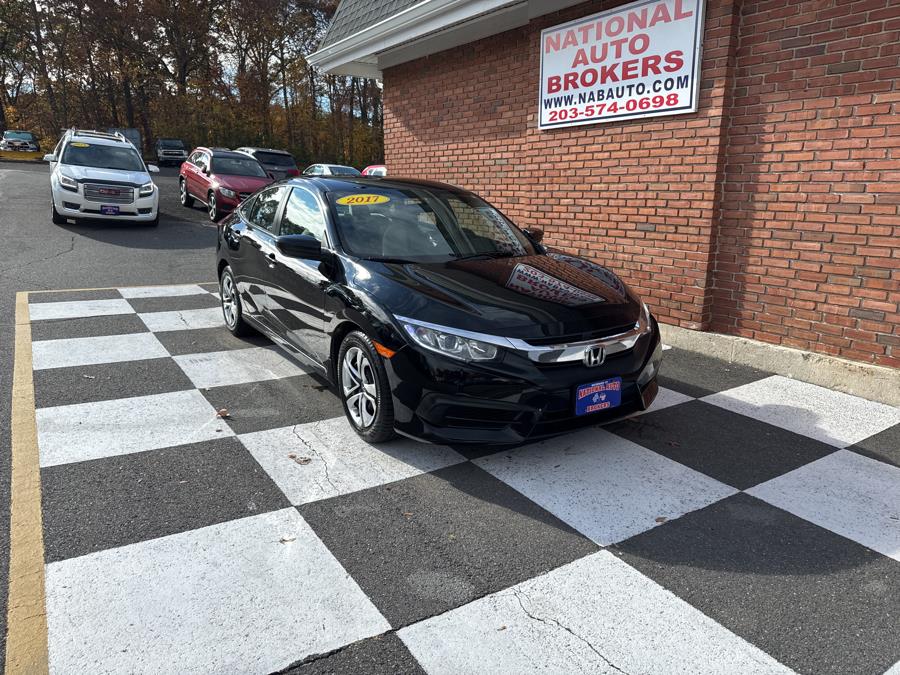 2017 Honda Civic Sedan LX, available for sale in Waterbury, Connecticut | National Auto Brokers, Inc.. Waterbury, Connecticut