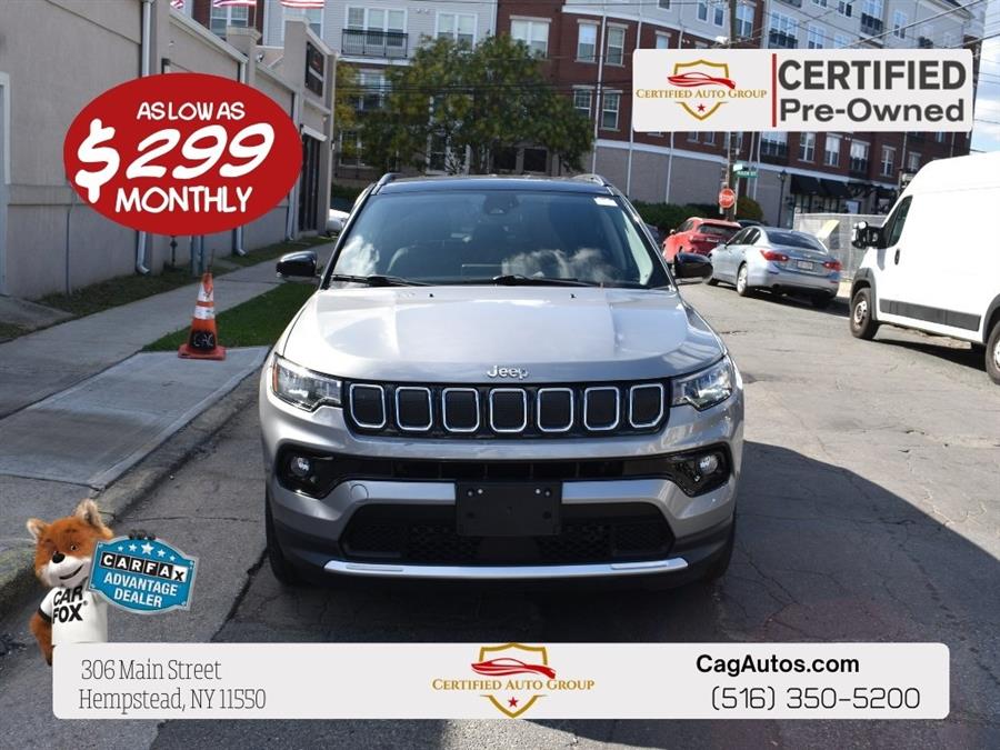 2022 Jeep Compass Limited, available for sale in Hempstead, New York | Certified Automotive Group. Hempstead, New York 2022 Jeep Compass Limited, available for sale in Hempstead, New York | Certified Automotive Group. Hempstead, New York