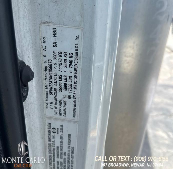 2016 Hino 268 Box truck, available for sale in Newark, New Jersey | Monte Carlo Car Club llc. Newark, New Jersey 2016 Hino 268 Box truck, available for sale in Newark, New Jersey | Monte Carlo Car Club llc. Newark, New Jersey