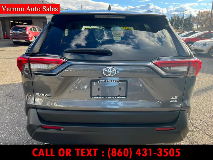 2021 Toyota RAV4 LE AWD (Natl), available for sale in Manchester, Connecticut | Vernon Auto Sale & Service. Manchester, Connecticut 2021 Toyota RAV4 LE AWD (Natl), available for sale in Manchester, Connecticut | Vernon Auto Sale & Service. Manchester, Connecticut