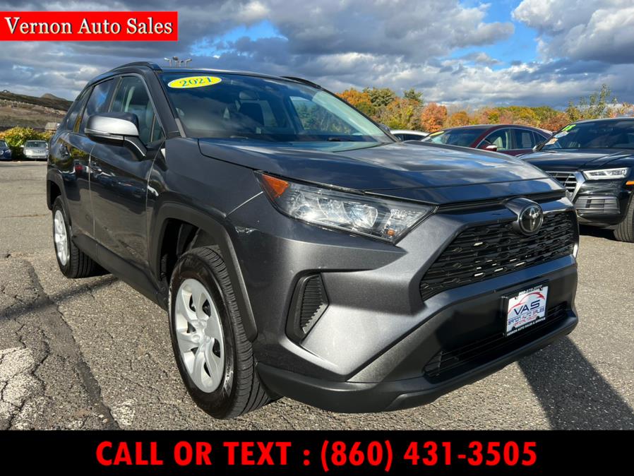 2021 Toyota RAV4 LE AWD (Natl), available for sale in Manchester, Connecticut | Vernon Auto Sale & Service. Manchester, Connecticut 2021 Toyota RAV4 LE AWD (Natl), available for sale in Manchester, Connecticut | Vernon Auto Sale & Service. Manchester, Connecticut