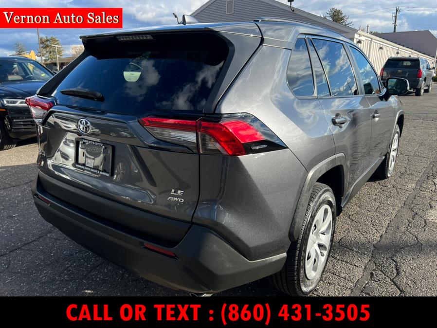 2021 Toyota RAV4 LE AWD (Natl), available for sale in Manchester, Connecticut | Vernon Auto Sale & Service. Manchester, Connecticut 2021 Toyota RAV4 LE AWD (Natl), available for sale in Manchester, Connecticut | Vernon Auto Sale & Service. Manchester, Connecticut