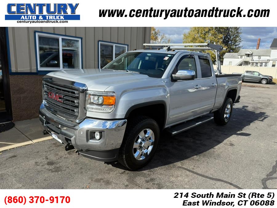 2018 GMC Sierra 2500HD 4WD Double Cab 144.2" SLT, available for sale in East Windsor, Connecticut | Century Auto And Truck. East Windsor, Connecticut 2018 GMC Sierra 2500HD 4WD Double Cab 144.2" SLT, available for sale in East Windsor, Connecticut | Century Auto And Truck. East Windsor, Connecticut