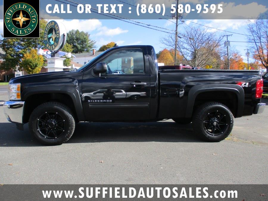 2013 Chevrolet Silverado 1500 4WD Reg Cab 119.0" LT, available for sale in Suffield, Connecticut | Suffield Auto LLC. Suffield, Connecticut