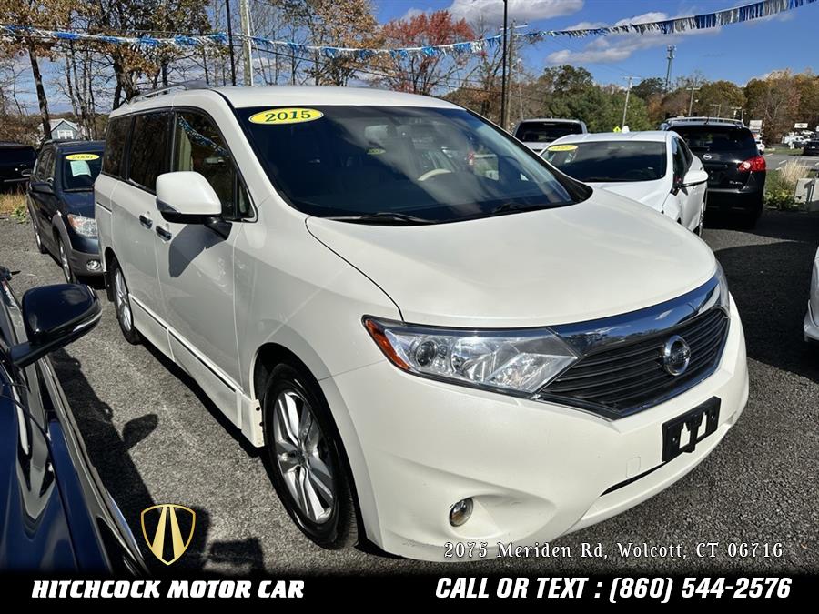 2015 Nissan Quest 3.5 SL, available for sale in Wolcott, Connecticut | Hitchcock Motor Car. Wolcott, Connecticut 2015 Nissan Quest 3.5 SL, available for sale in Wolcott, Connecticut | Hitchcock Motor Car. Wolcott, Connecticut