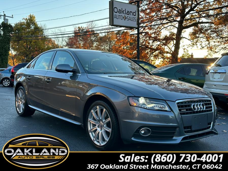 Used 2012 Audi A4 in Manchester, Connecticut | Oakland Auto Sales. Manchester, Connecticut