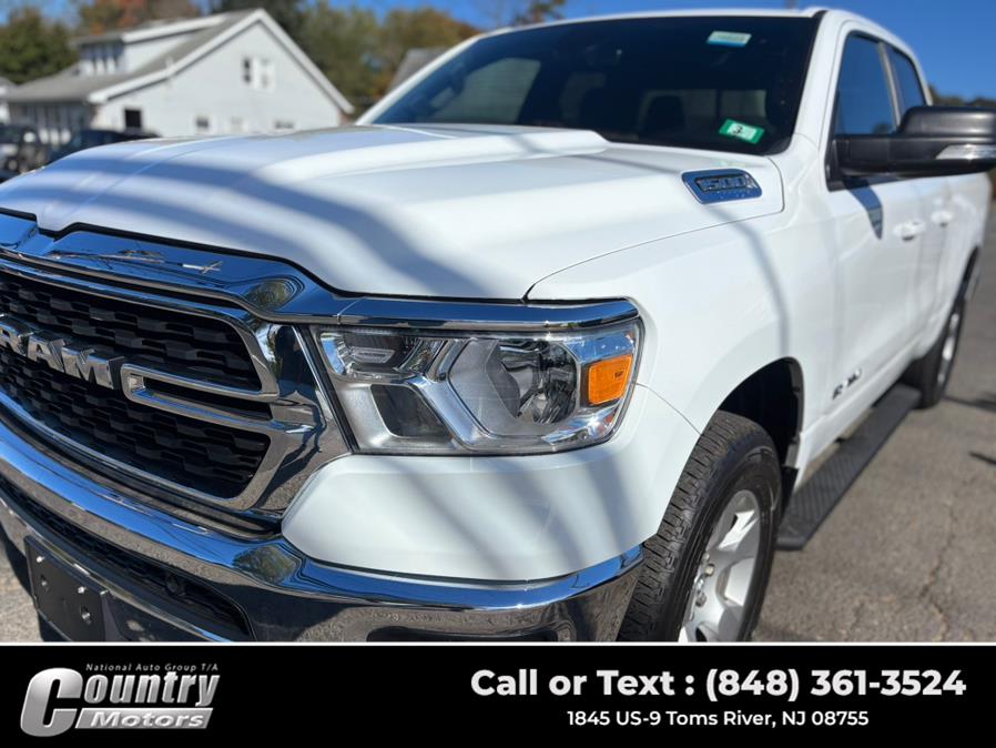 2022 Ram 1500 Big Horn 4x4 Quad Cab 6''4" Box, available for sale in Toms River, New Jersey | Country Motors. Toms River, New Jersey 2022 Ram 1500 Big Horn 4x4 Quad Cab 6''4" Box, available for sale in Toms River, New Jersey | Country Motors. Toms River, New Jersey