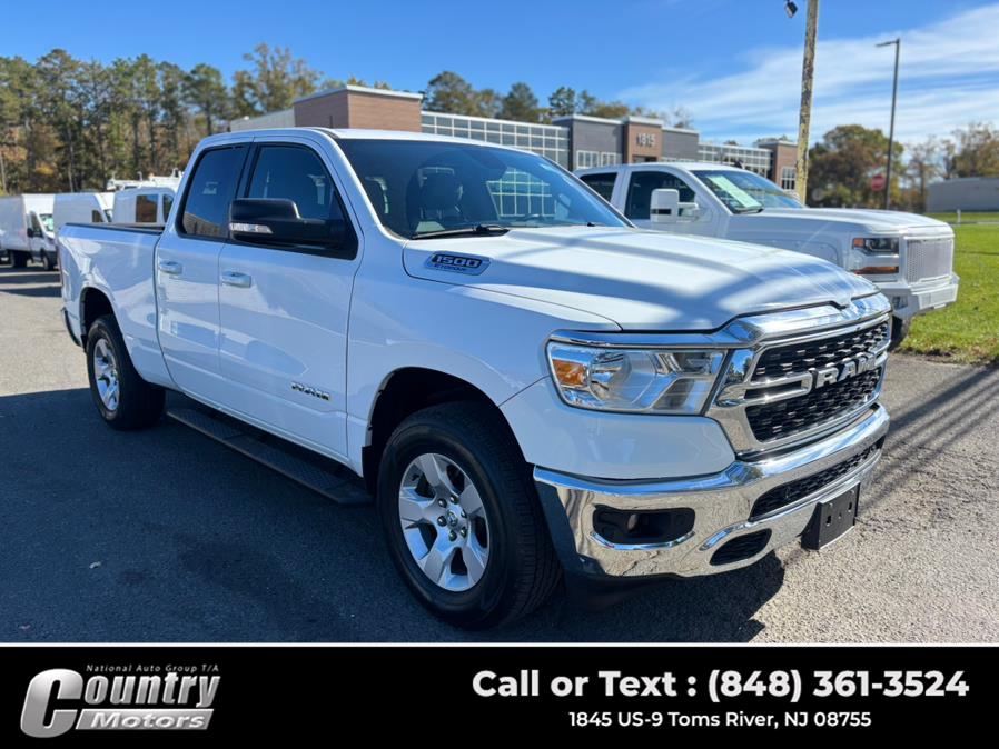 2022 Ram 1500 Big Horn 4x4 Quad Cab 6''4" Box, available for sale in Toms River, New Jersey | Country Motors. Toms River, New Jersey 2022 Ram 1500 Big Horn 4x4 Quad Cab 6''4" Box, available for sale in Toms River, New Jersey | Country Motors. Toms River, New Jersey