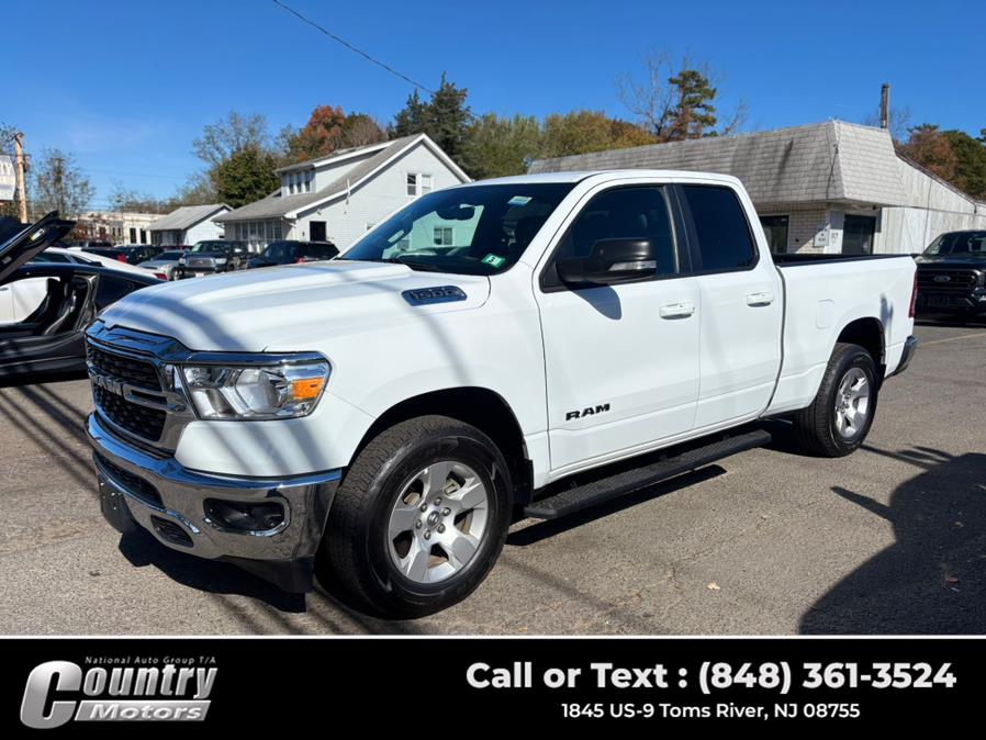 2022 Ram 1500 Big Horn 4x4 Quad Cab 6''4" Box, available for sale in Toms River, New Jersey | Country Motors. Toms River, New Jersey 2022 Ram 1500 Big Horn 4x4 Quad Cab 6''4" Box, available for sale in Toms River, New Jersey | Country Motors. Toms River, New Jersey
