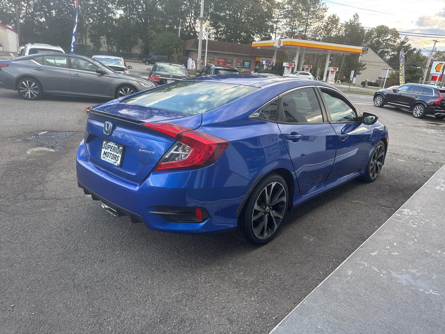 2019 Honda Civic Sedan Sport CVT, available for sale in Milford, Connecticut | Korhan LLC DBA Superior Motors. Milford, Connecticut 2019 Honda Civic Sedan Sport CVT, available for sale in Milford, Connecticut | Korhan LLC DBA Superior Motors. Milford, Connecticut