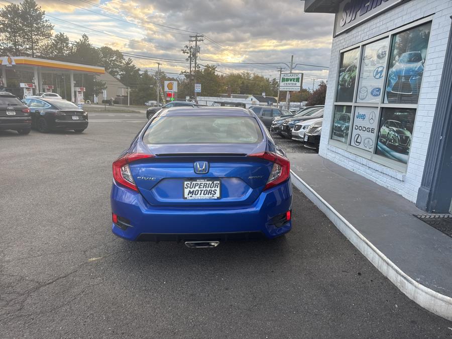 2019 Honda Civic Sedan Sport CVT, available for sale in Milford, Connecticut | Korhan LLC DBA Superior Motors. Milford, Connecticut 2019 Honda Civic Sedan Sport CVT, available for sale in Milford, Connecticut | Korhan LLC DBA Superior Motors. Milford, Connecticut