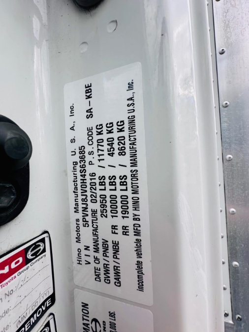 2017 HINO 268A 26 FEET DRY BOX + LIFT GATE + NO CDL, available for sale in South Amboy, New Jersey | NJ Truck Spot. South Amboy, New Jersey 2017 HINO 268A 26 FEET DRY BOX + LIFT GATE + NO CDL, available for sale in South Amboy, New Jersey | NJ Truck Spot. South Amboy, New Jersey