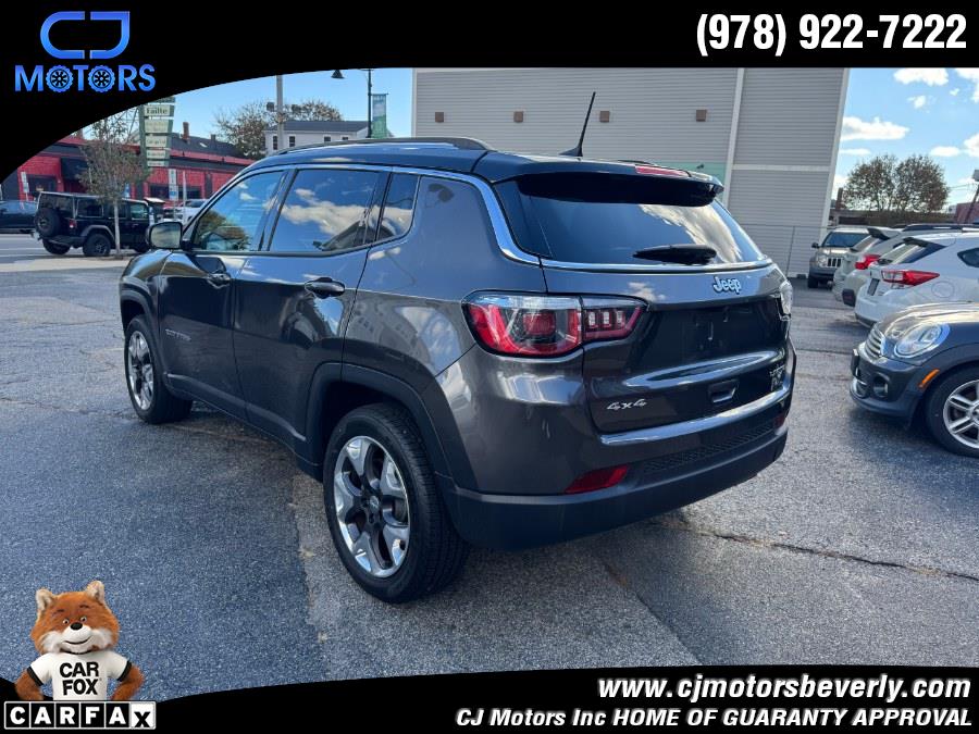 2019 Jeep Compass Limited 4x4, available for sale in Beverly, Massachusetts | CJ Motors Inc. Beverly, Massachusetts 2019 Jeep Compass Limited 4x4, available for sale in Beverly, Massachusetts | CJ Motors Inc. Beverly, Massachusetts