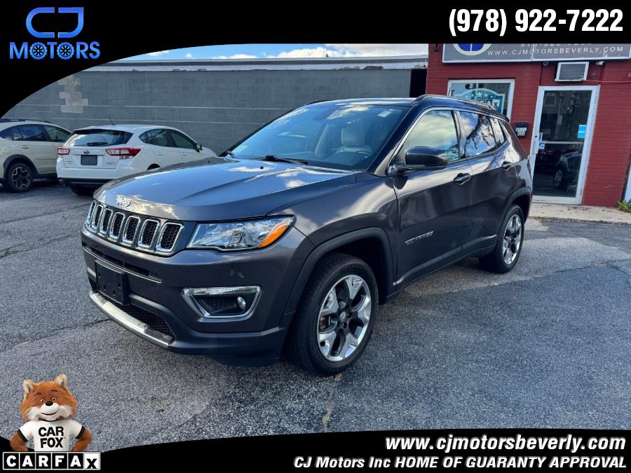 2019 Jeep Compass Limited 4x4, available for sale in Beverly, Massachusetts | CJ Motors Inc. Beverly, Massachusetts 2019 Jeep Compass Limited 4x4, available for sale in Beverly, Massachusetts | CJ Motors Inc. Beverly, Massachusetts
