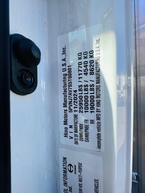 2025 HINO L6 26FT DRY BOX + LIFT GATE + CUMMINS + NO CDL, available for sale in South Amboy, New Jersey | NJ Truck Spot. South Amboy, New Jersey 2025 HINO L6 26FT DRY BOX + LIFT GATE + CUMMINS + NO CDL, available for sale in South Amboy, New Jersey | NJ Truck Spot. South Amboy, New Jersey