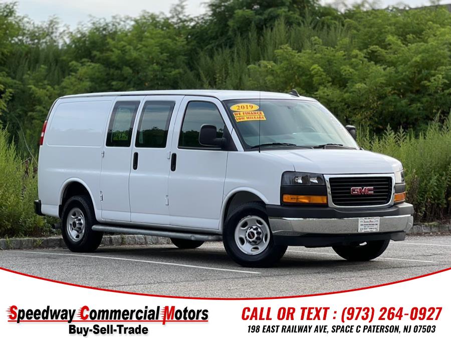 2019 GMC Savana Cargo Van Steel Partition/ RWD 2500 135" LOW MILAGE!, available for sale in Paterson, New Jersey | Speedway Commercial Motors LLC. Paterson, New Jersey 2019 GMC Savana Cargo Van Steel Partition/ RWD 2500 135" LOW MILAGE!, available for sale in Paterson, New Jersey | Speedway Commercial Motors LLC. Paterson, New Jersey
