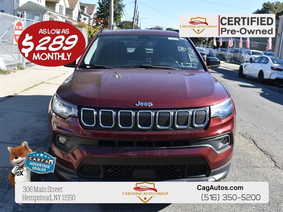 2022 Jeep Compass Latitude, available for sale in Hempstead, New York | Certified Automotive Group. Hempstead, New York 2022 Jeep Compass Latitude, available for sale in Hempstead, New York | Certified Automotive Group. Hempstead, New York
