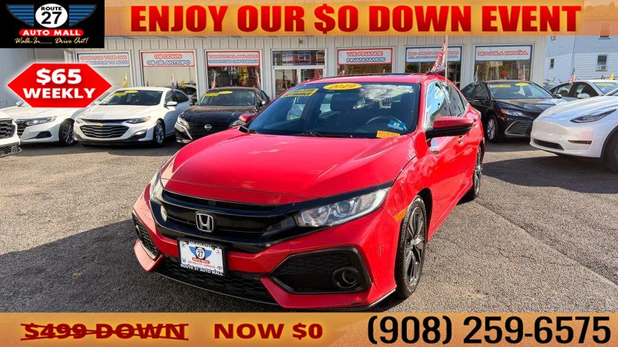 Used 2019 Honda Civic in Linden, New Jersey | Route 27 Auto Mall. Linden, New Jersey