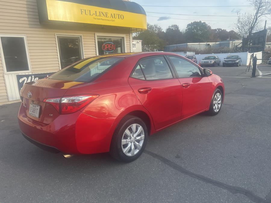 2015 Toyota Corolla 4dr Sdn CVT LE (Natl), available for sale in South Windsor , Connecticut | Ful-line Auto LLC. South Windsor , Connecticut 2015 Toyota Corolla 4dr Sdn CVT LE (Natl), available for sale in South Windsor , Connecticut | Ful-line Auto LLC. South Windsor , Connecticut