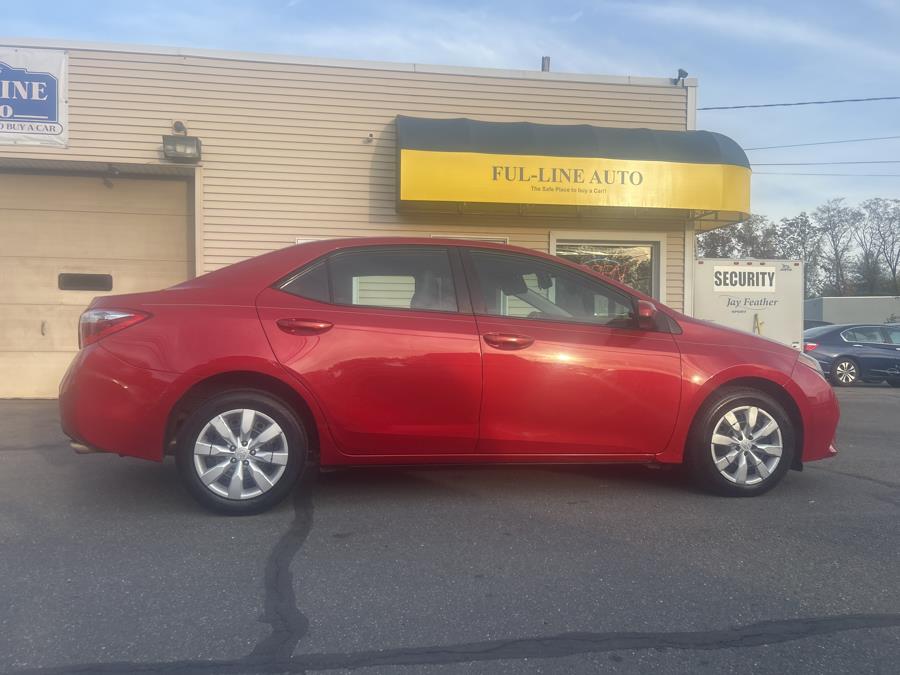 2015 Toyota Corolla 4dr Sdn CVT LE (Natl), available for sale in South Windsor , Connecticut | Ful-line Auto LLC. South Windsor , Connecticut 2015 Toyota Corolla 4dr Sdn CVT LE (Natl), available for sale in South Windsor , Connecticut | Ful-line Auto LLC. South Windsor , Connecticut