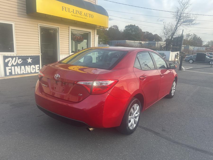 2015 Toyota Corolla 4dr Sdn CVT LE (Natl), available for sale in South Windsor , Connecticut | Ful-line Auto LLC. South Windsor , Connecticut 2015 Toyota Corolla 4dr Sdn CVT LE (Natl), available for sale in South Windsor , Connecticut | Ful-line Auto LLC. South Windsor , Connecticut
