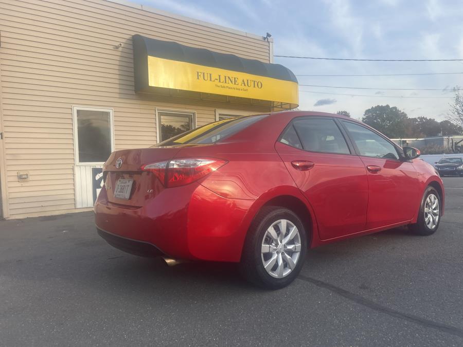 2015 Toyota Corolla 4dr Sdn CVT LE (Natl), available for sale in South Windsor , Connecticut | Ful-line Auto LLC. South Windsor , Connecticut 2015 Toyota Corolla 4dr Sdn CVT LE (Natl), available for sale in South Windsor , Connecticut | Ful-line Auto LLC. South Windsor , Connecticut